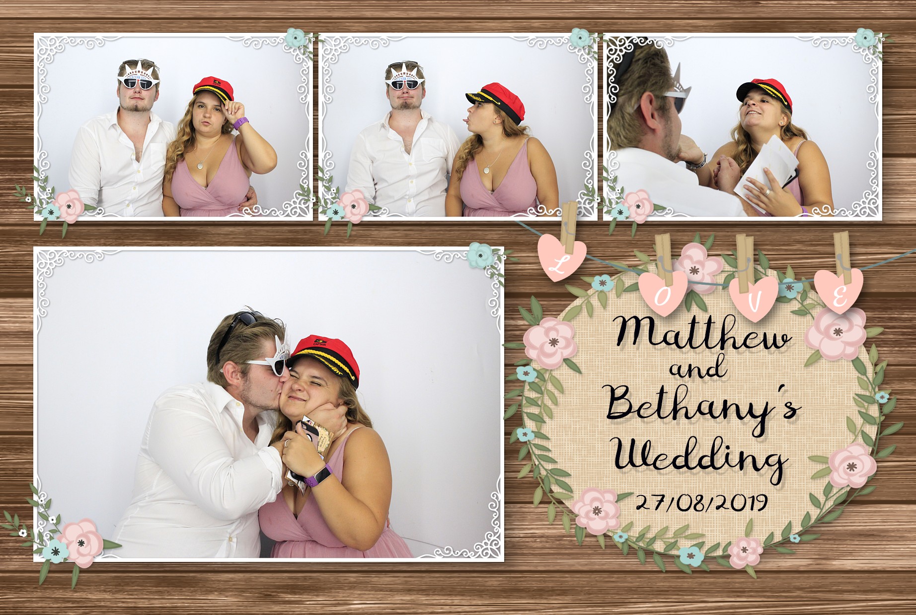 Matthew and Bethany’s Wedding | View more photos from the event at gallery.myphotoboothexperience.co.uk/u/MyPhotoBoothExperienceLtd/Matthew-and-Bethany’s-Wedding